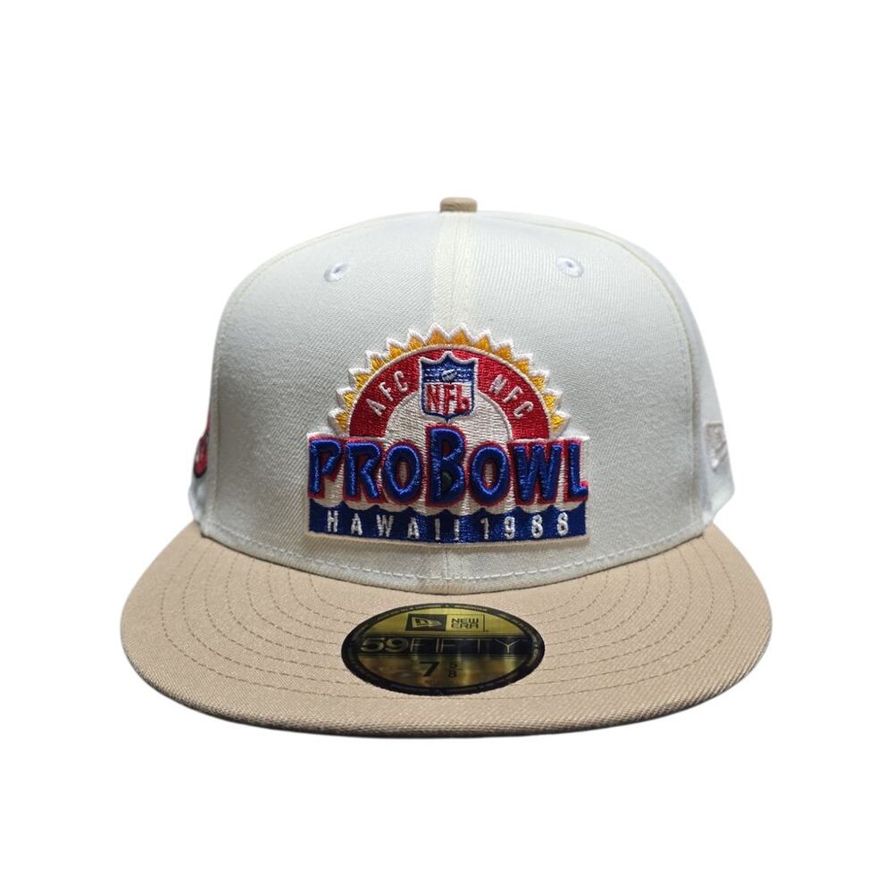 San Francisco 49ers New Era 59Fifty Fitted Hat 7 5/8  NFL Pro Bowl Hawaii 1988